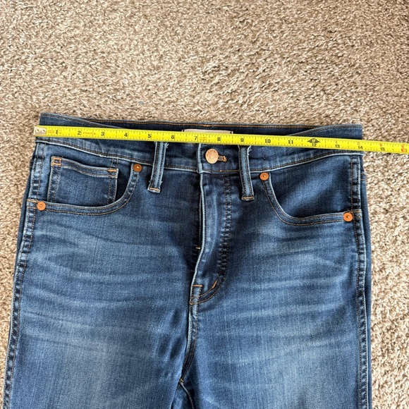 MADEWELL | 10" High-Rise Skinny Jeans - Picture 13 of 16